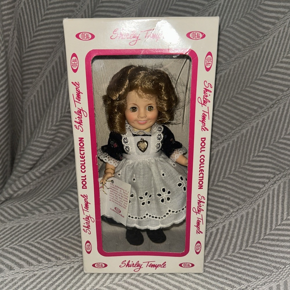 1982 Ideal Shirley Temple Doll Collection Doll‎ Littlest Rebel In the box